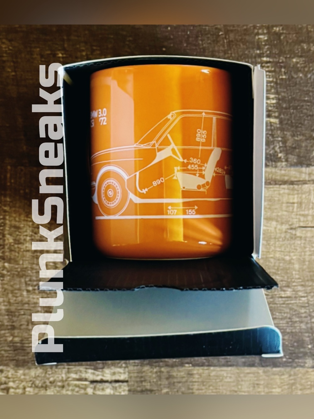 Kith for BMW CSi 3.0 Schematic Coffee Mug • Sunglow • 2026